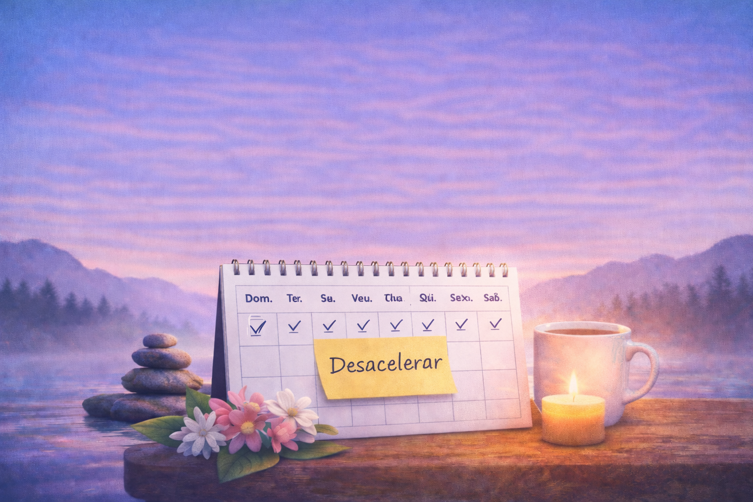 Plano de 7 dias: Desacelerar sem pressão